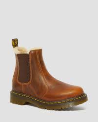 Looking for different ways to style the chelsea boot? 2976 Women S Faux Fur Lined Chelsea Boots Dr Martens Official