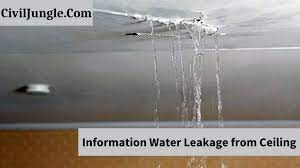 Water Leakage From Ceiling Water