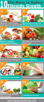 10 Diet Rules To Reduce Fibroids Growth Fibroid Diet