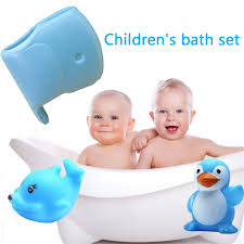 Blue baby hooded bath towel for boys blue car 2pc set blue and white extra soft. Baby Bath Spout Cover Faucet Protector Bathroom Bathtub Silicone Cover Toys Blue Bathing Accessories Baby Worldenergy Ae