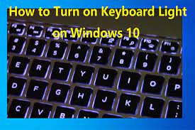 As shown above, i only have the default windows. How To Turn On Keyboard Light On Dell Asus Hp Samsung Lenovo