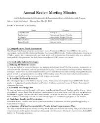 Association Meeting Minutes Template