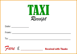 Taxi Receipt Format Rent Best Templates For Google Slides Techbet Co