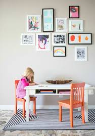 How To Create A Kids Art Gallery Wall