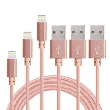 6 Ft Rose Gold Lighting Cable Cord Charger For Apple Iphone X Xs Max 8 7 S Ebay