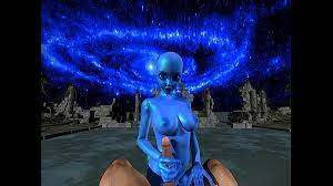 Blue alien porn