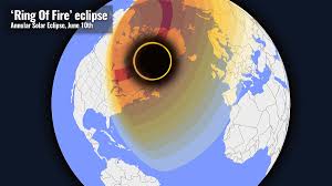 The path of the eclipse will not touch almost any part of india, barring. A Rare Ring Of Fire Annular Solar Eclipse Is Coming Up For North America And The Arctic Region On June 10th The First Of 2021