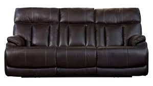 Clive Dark Brown Power Reclining Sofa
