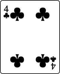 Check spelling or type a new query. File Playing Card Club 4 Svg Wikimedia Commons