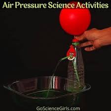 air pressure on water experiment