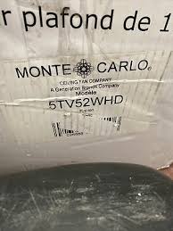 Monte Carlo Traverse 52 Ceiling Fan