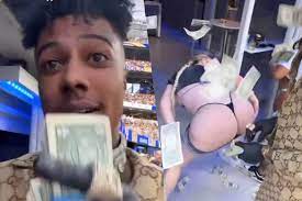 Blueface turned an NFL game into a strip club, but you wont believe what  happened next | Marca