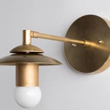 Brass Sconce Rustic Wall Sconce Modern