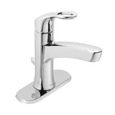 bathroom sink faucets by moen low arc