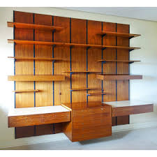 Large Vintage Modular Wall Unit By