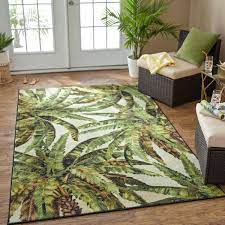 mohawk prismatic verde palm green 8 x 10 area rug