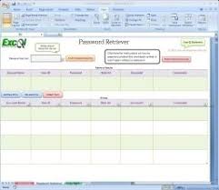 Excel Templates Password Organizer Mytv Pw