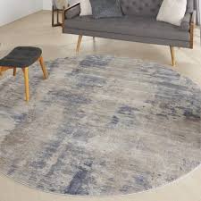 rus05 modern abstract circle round rug