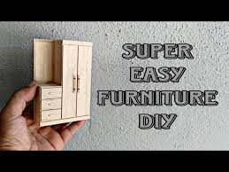 super easy diy miniature furniture