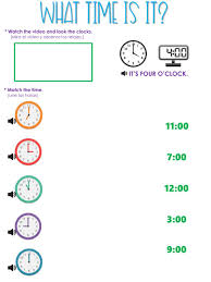 This is your first post. What Time Is It O Clock Worksheet