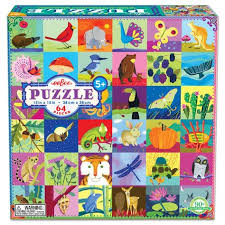 Eeboo Portraits Of Nature 64 Piece Puzzle The Eco Minded