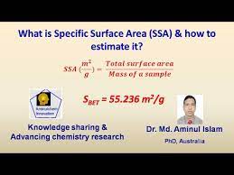Specific Surface Area Ssa Calculation