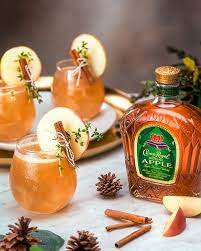 My wife said she saw this drink on tiktok and wanted it. The Maple Apple Whisky Cocktail Recipe Crown Royal