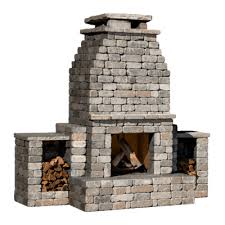 Diy Outdoor Fireplace Kit Fremont
