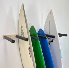 Vertical Surfboard Wall Rack Holds 6