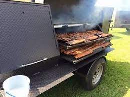 mobile bbq smoker grills trailers