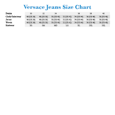 Versace Jeans Shoes Size Chart The Best Style Jeans