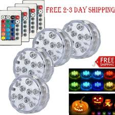 Branded Led Light 4x Remote Control Color Colored Boundery Style Waterproof Efx Accent