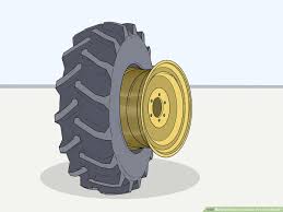remove a tractor tire from the rim