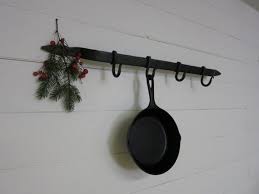Forged Iron Kitchen Pot Rack Pot Hanger