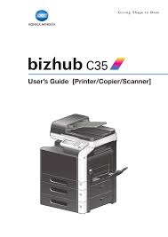 The ads help us provide this software. Konica Minolta Bizhub C35 User Manual 394 Pages