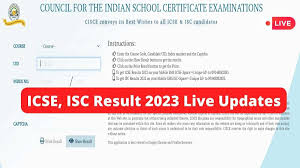 icse isc result 2023 declared live