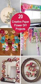 20 creative paper flower diy projects
