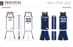 The utah jazz played their first few seasons in new orleans, but quickly moved to salt lake city. Unofficial Athletic Utah Jazz Rebrand