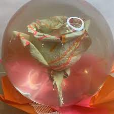 Forever Rose In Glass Ball Water Dome