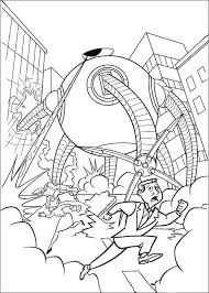 Here's a coloring sheet of lucius best, better known as frozone, one of the supporting characters of the incredibles 2. The Incredibles Coloring 38