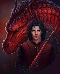 Fanart by me) my interpretation of Murtagh and Thorn! I hope to paint Eragon  and Saphira sometime soon! : r/Eragon