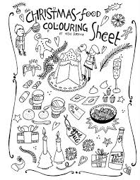 These fruits and vegetables coloring pages are designed to make your child have some fun while learning about fruits, vegetables and food items. Italian Christmas Coloring Pages
