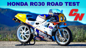 ultra rare 1990 honda rc30 road test
