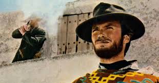Any outlaw don't take care of themselves, i'll shoot dead. Spaghetti Westerns Eastwood Leone Morricone Play Cowboys And Italians