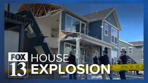 layton house explosion sends 2 people