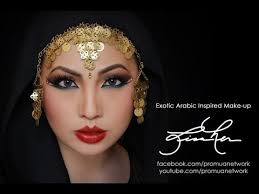 exotic arabic inspired makeup you