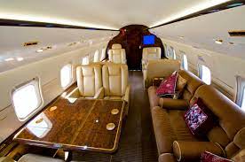 most luxurious private jet interiors