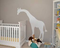 Giraffe Wall Decal Animal Stickers For
