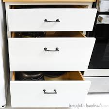 how to build drawer base cabinets