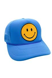 Aviator nation venice trucker hat $ 46.00. Smiley Face Turquoise Trucker Hat Luna Chick
